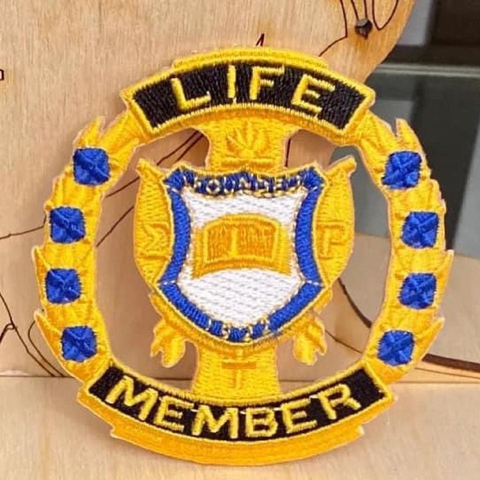 SGR Life Member Patch