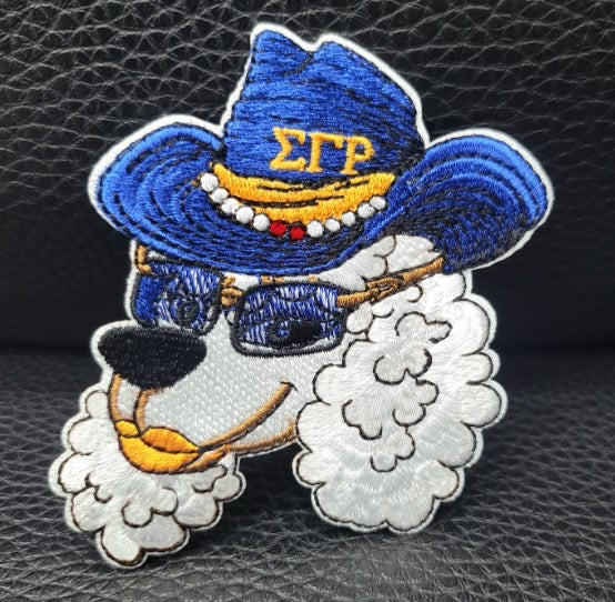 RHOyal Rodeo Poodle Iron-on Patch