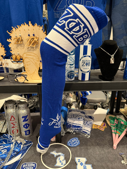 Zeta Thigh High Socks