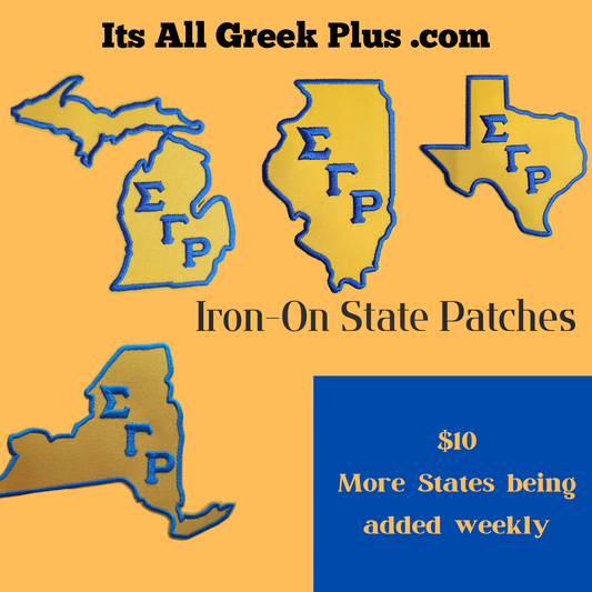 SGR States Iron-On Patch